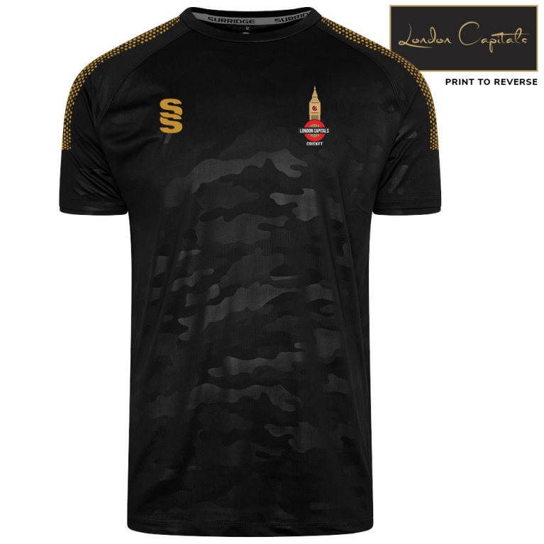 Camo T-Shirt - Black/Gold - Unisex