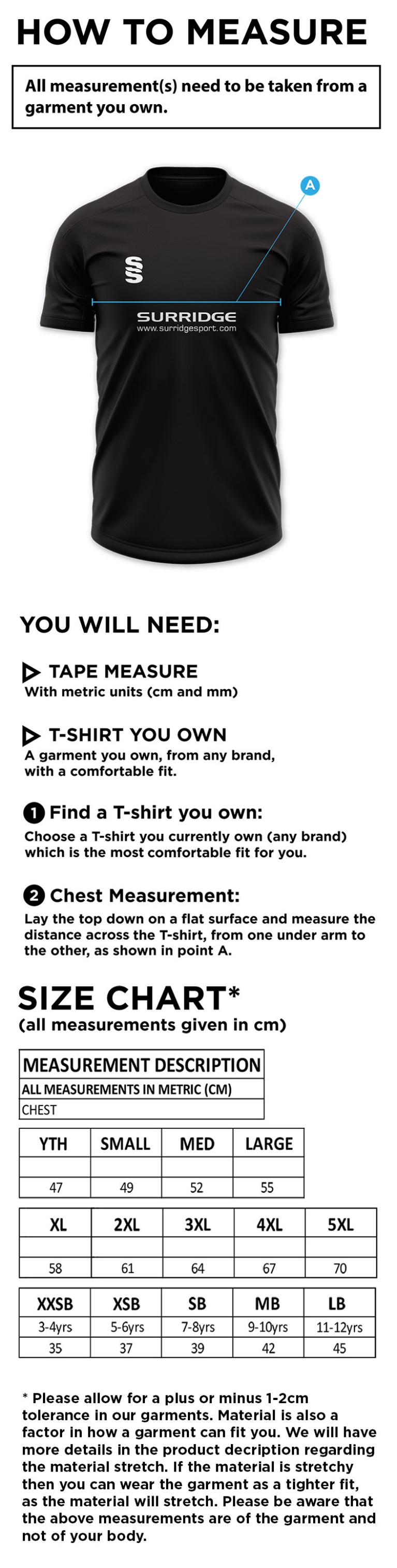 Dual Gym T-shirt - Grey/Red - Unisex - Size Guide