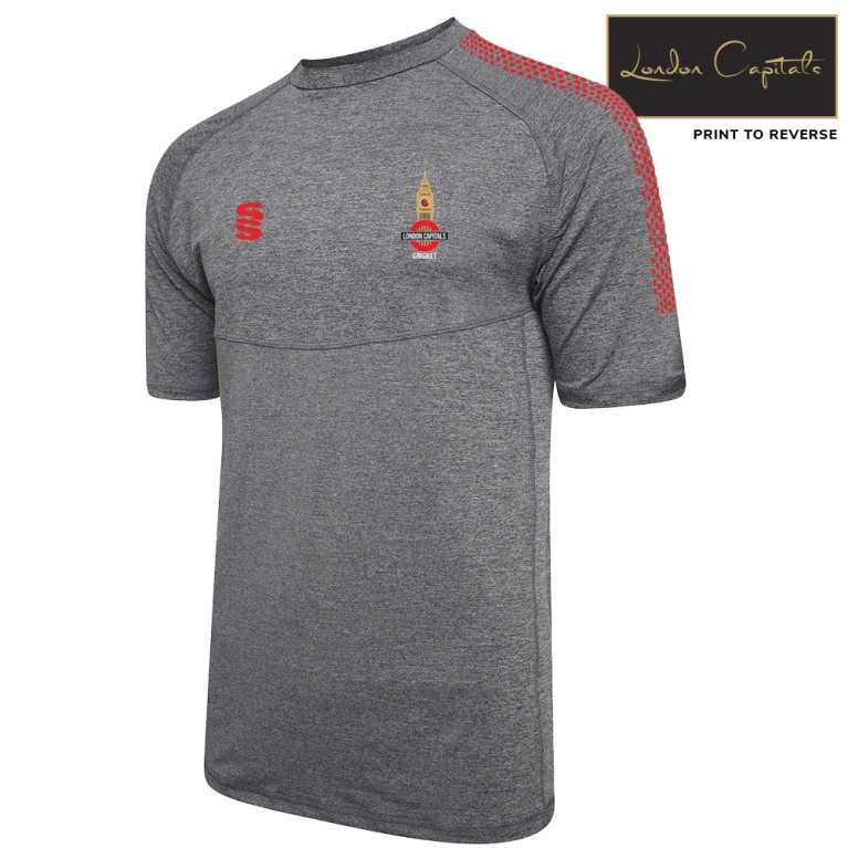 Dual Gym T-shirt - Grey/Red - Unisex