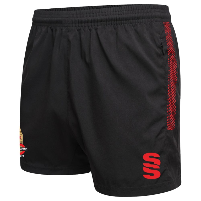 Performance Gym Short - Black/Red - Unisex