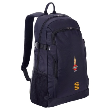 Dual Backpack - Navy/Gold